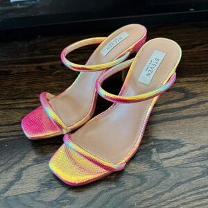 Steve Madden Multicolor Strappy Heels